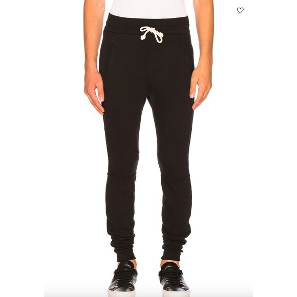 JOHN ELLIOTT USA Made Escobar Black Sweatpants Men’s Size L Joggers NWT - Picture 1 of 8